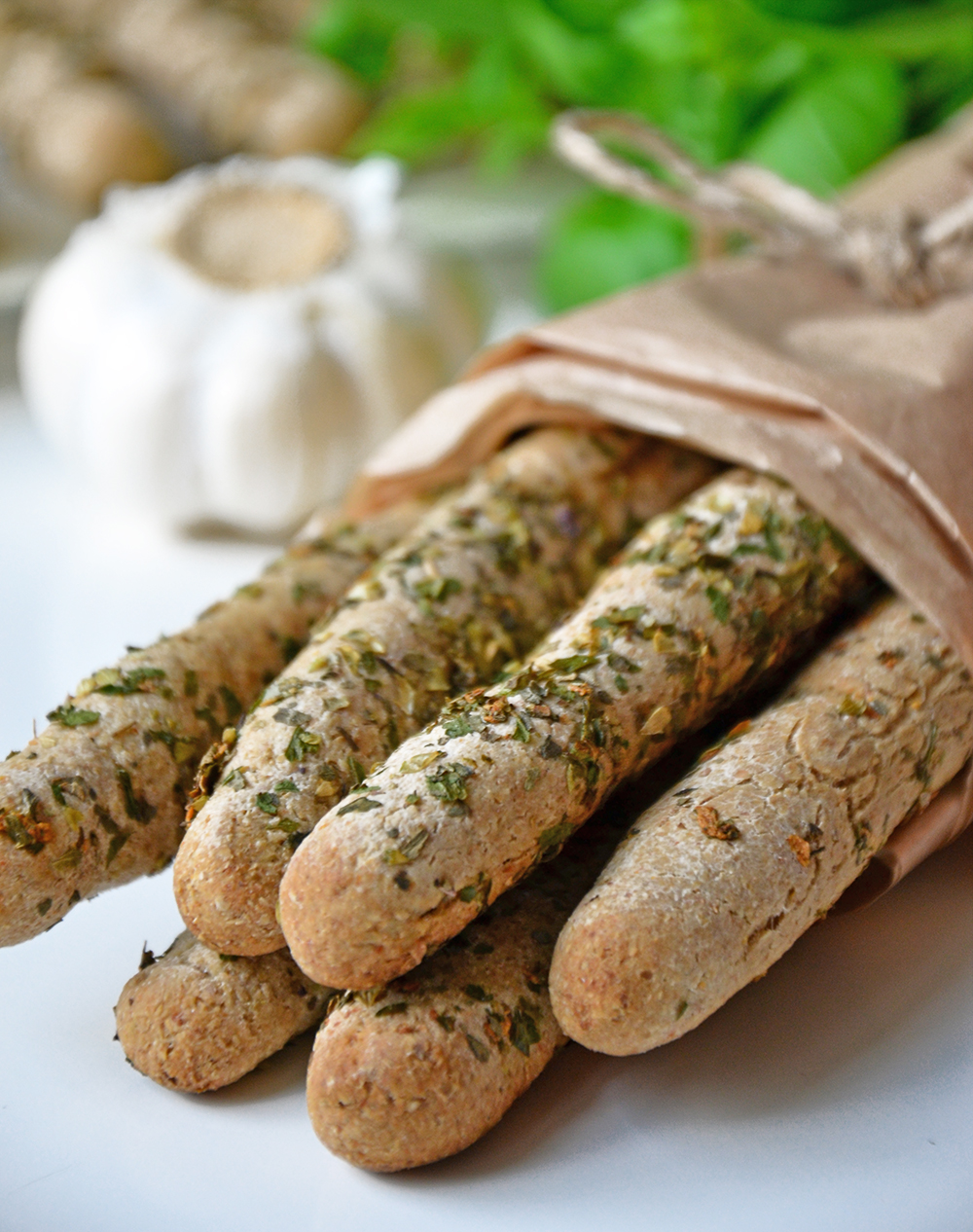 Garlic & herb breadsticks