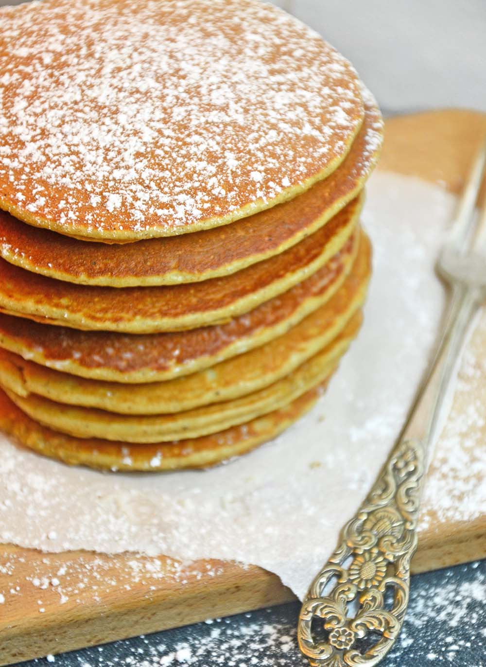 Gingerbread pancakes