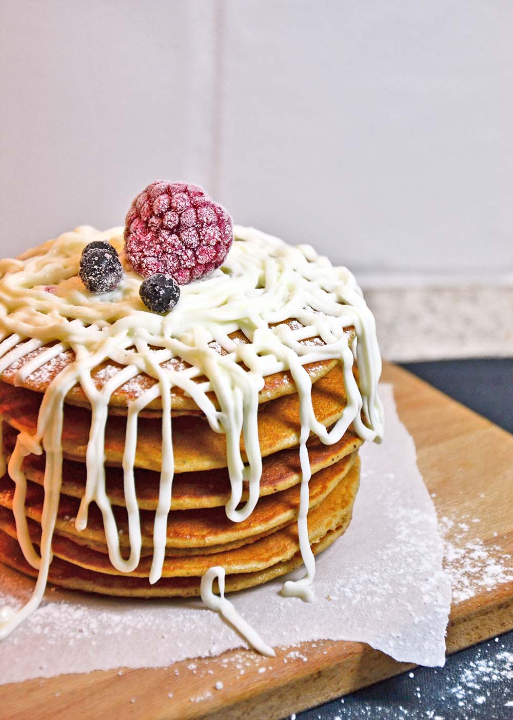 Gingerbread pancakes