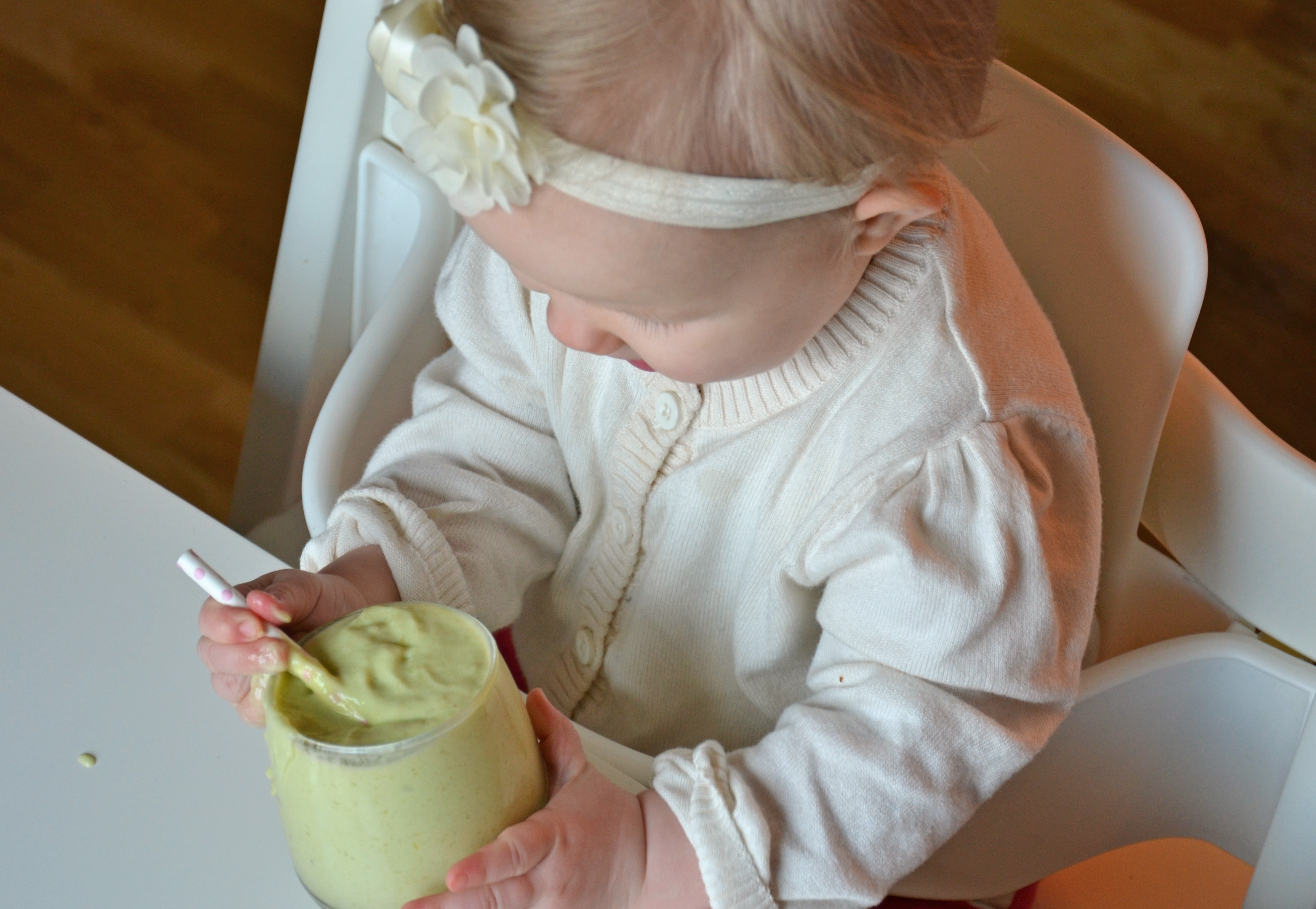 Mango avocado smoothie