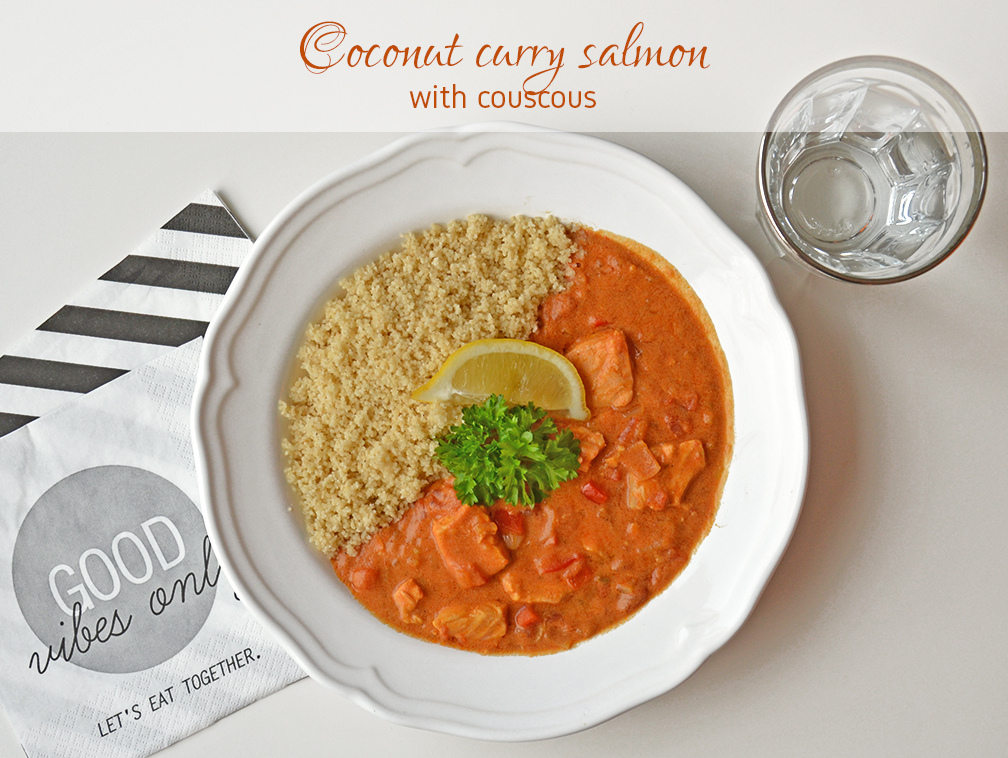 coconut curry salmon