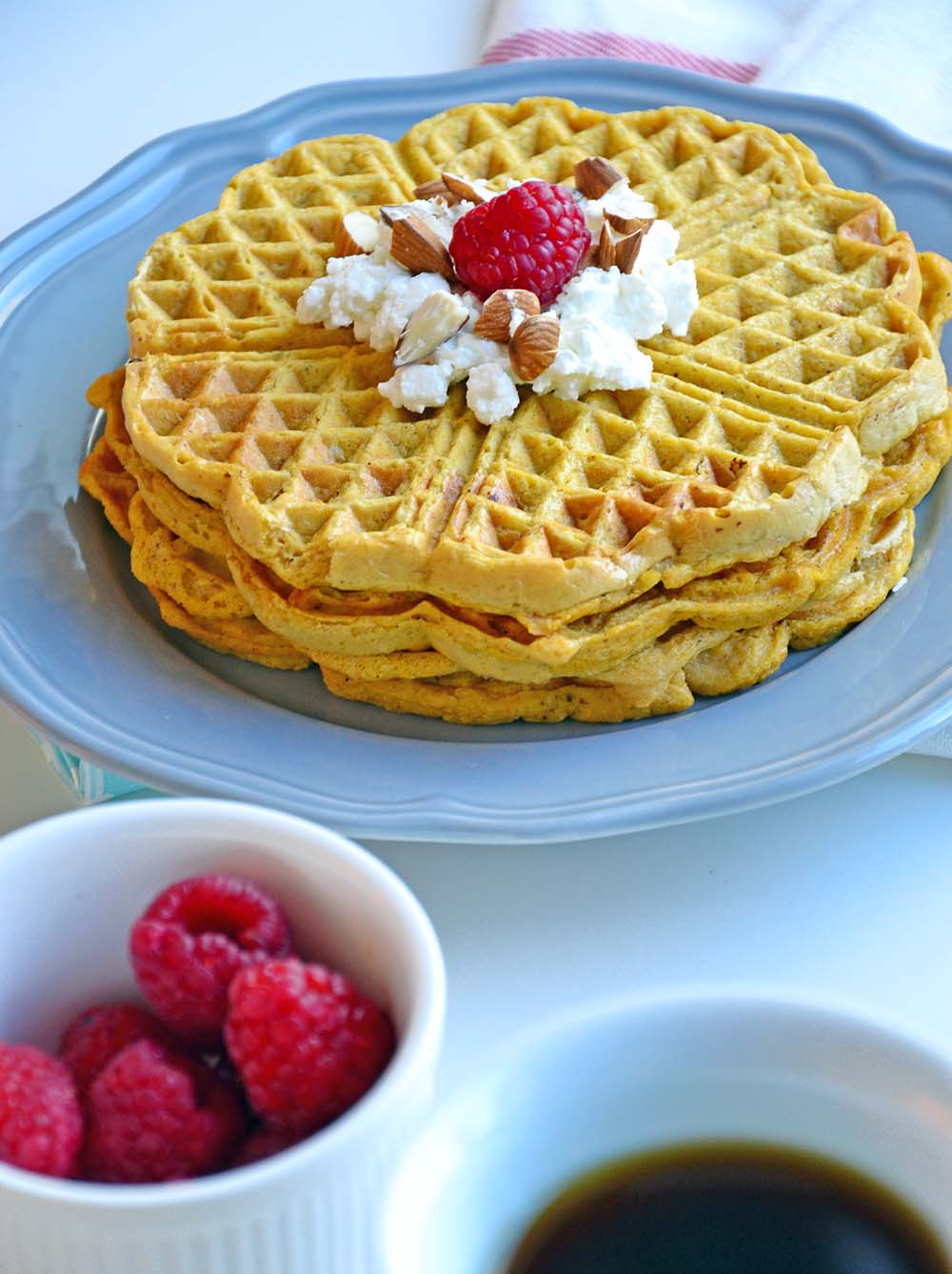 Sweet potato waffle