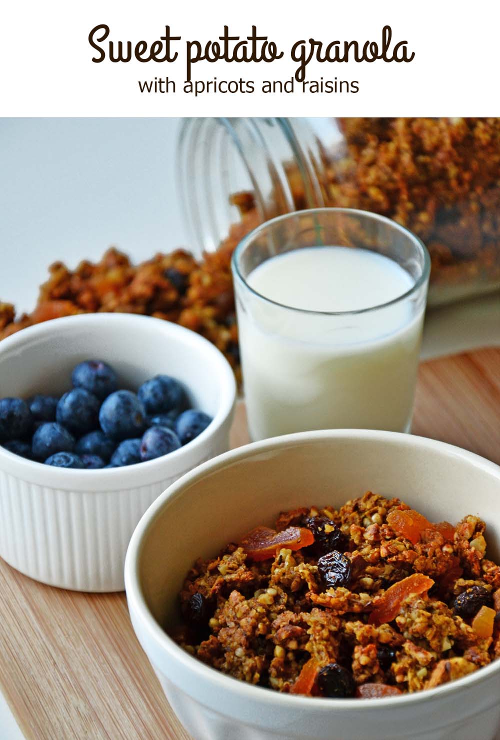 sweet potato buckwheat granola