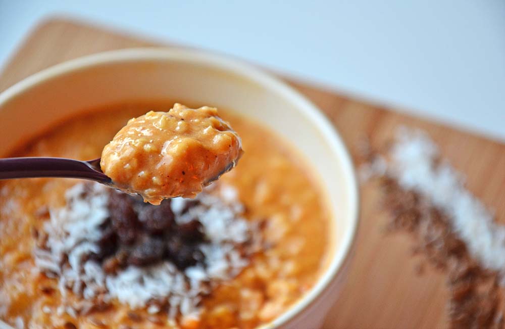 Sweet potato oatmeal