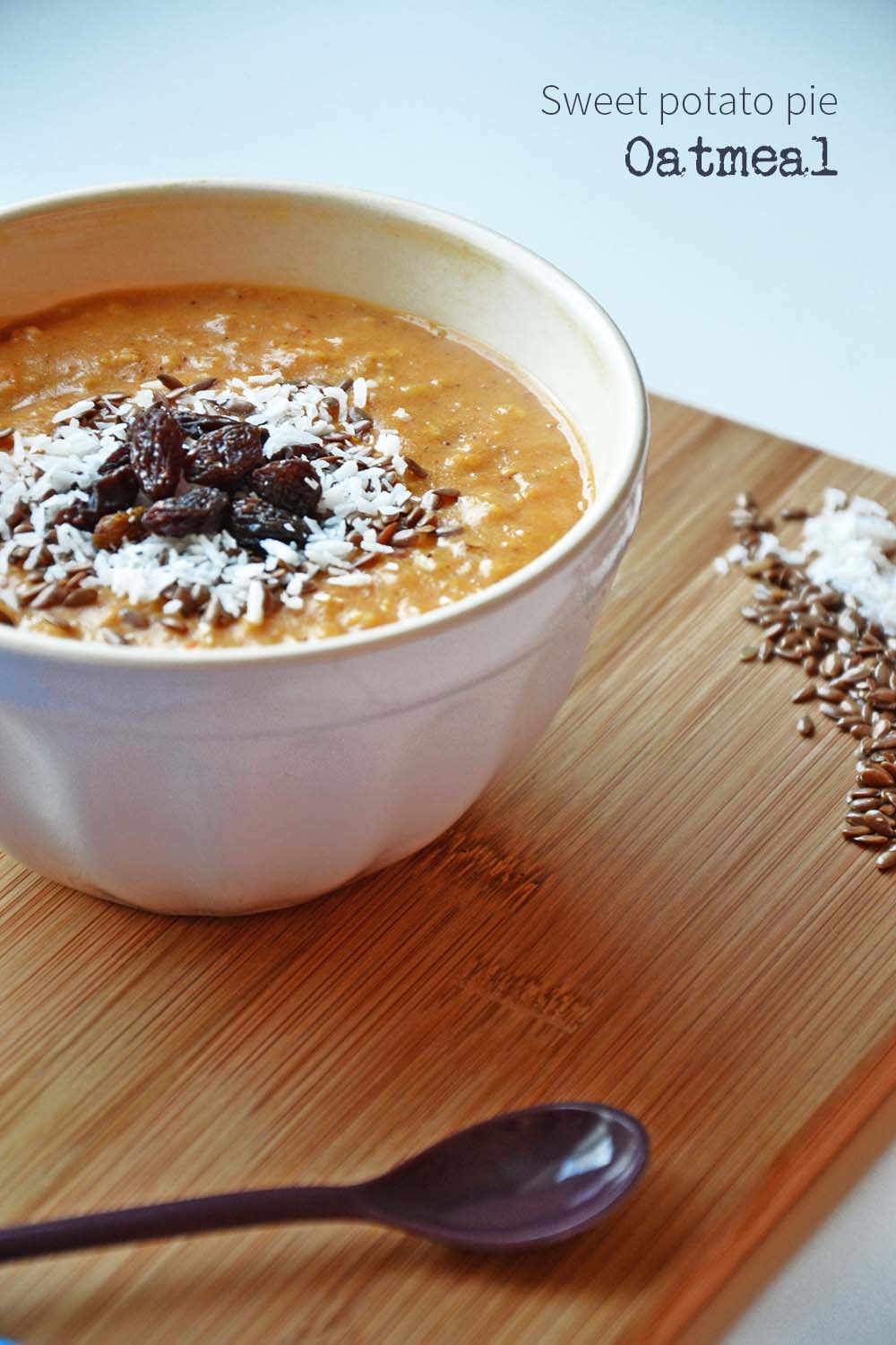 Sweet potato oatmeal