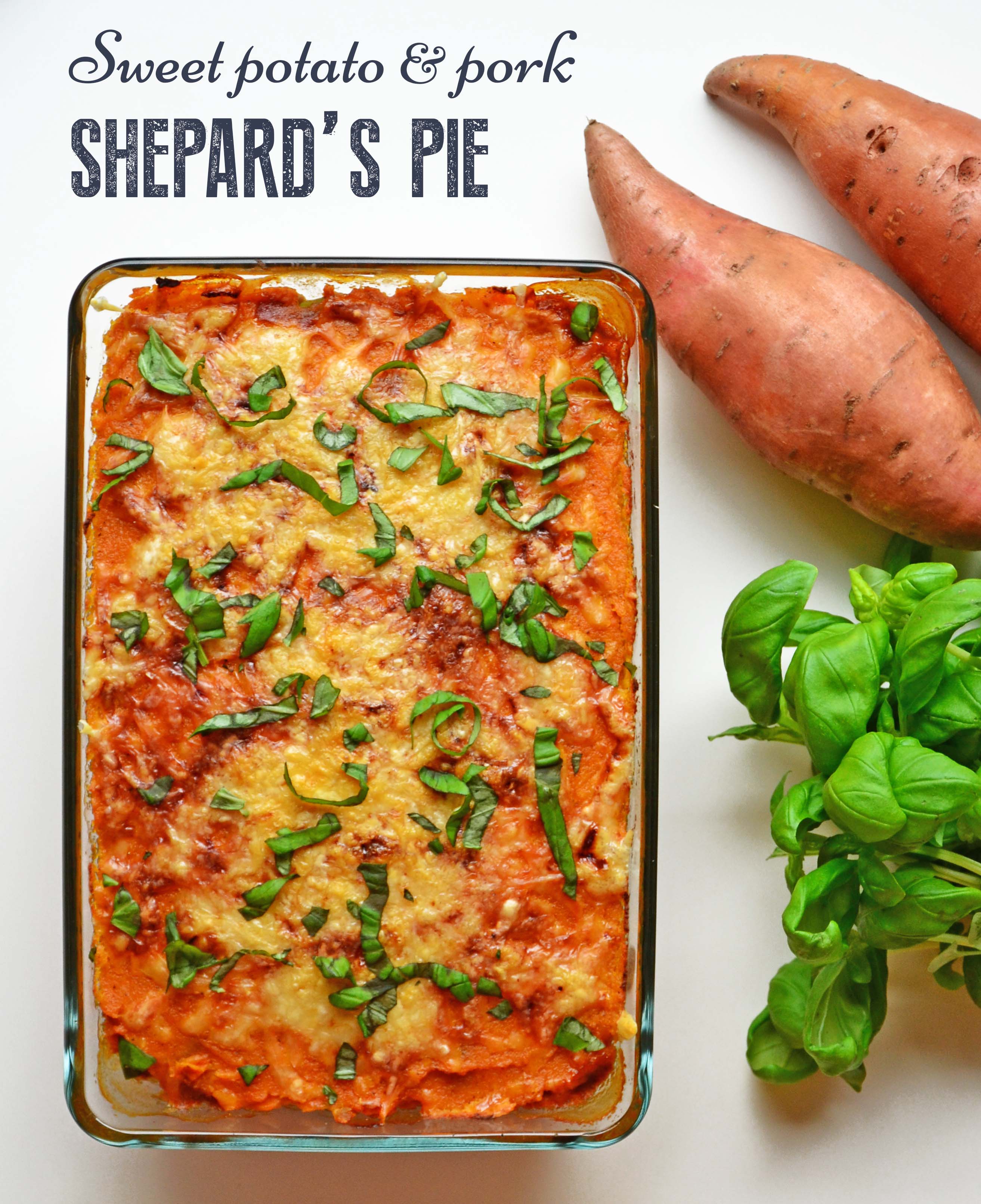 sweet potato shepard's pie