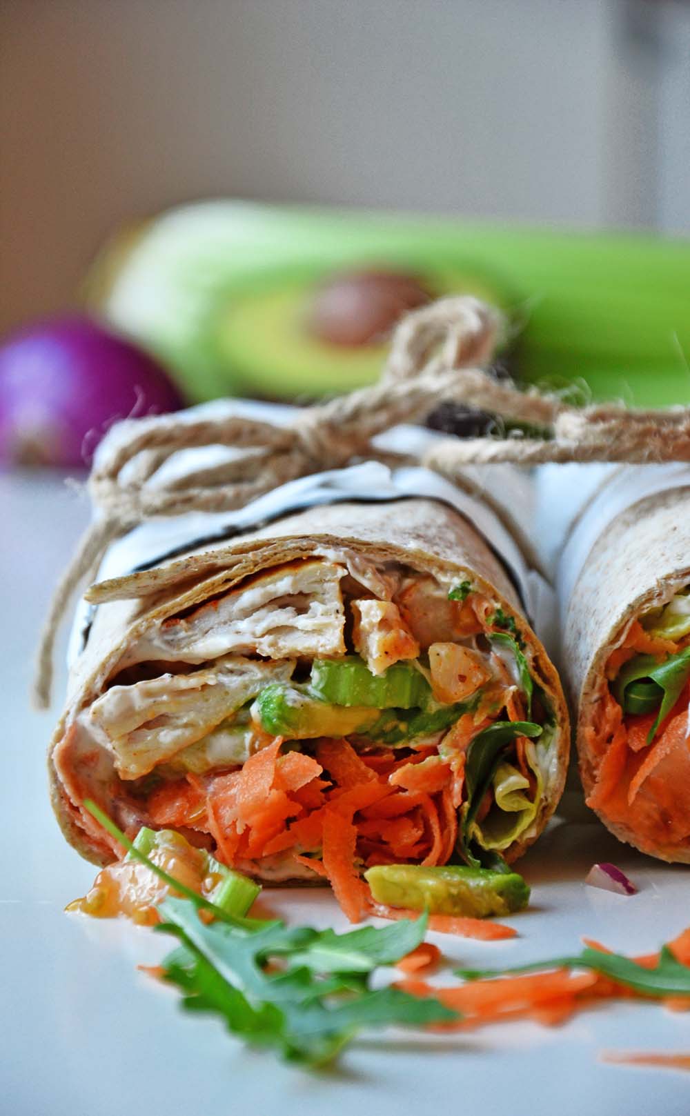 chicken wraps