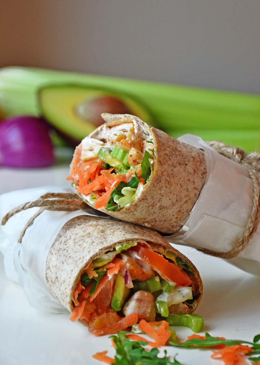 chicken wraps
