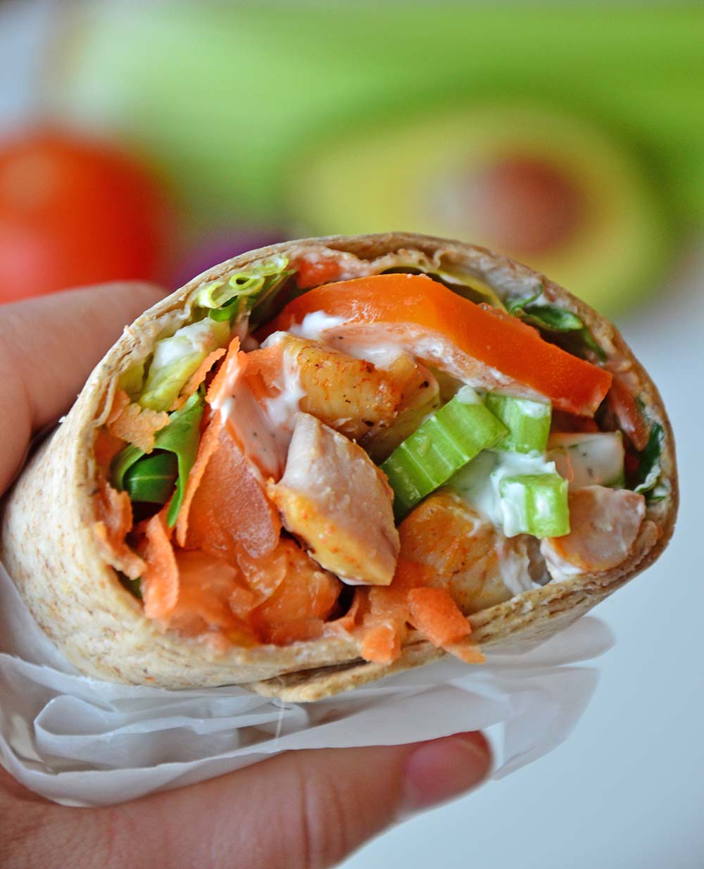 chicken wraps