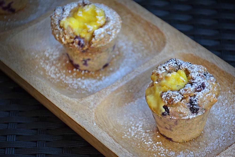 Blueberry muffins