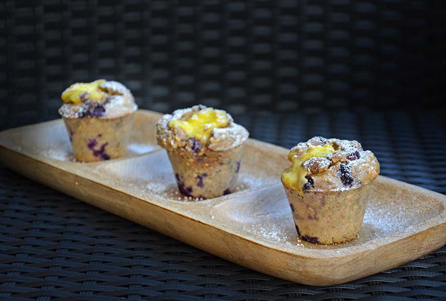 Blueberry muffins