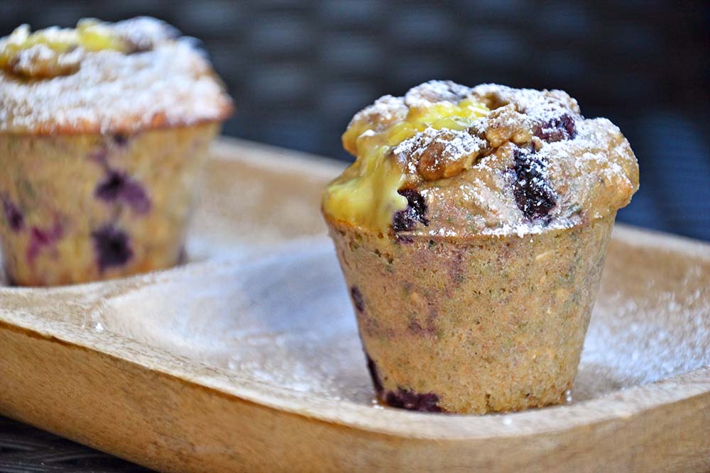 Blueberry muffins