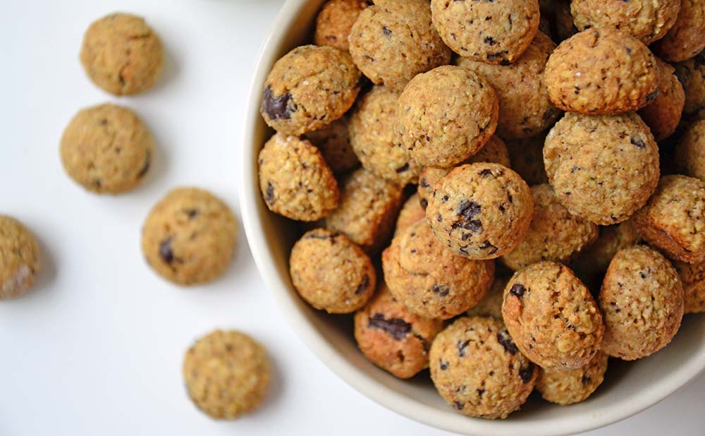 Oatmeal chocolate chip cookie bites 