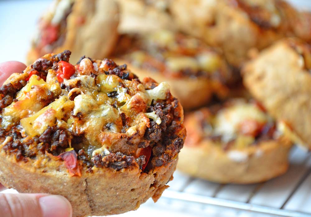 Pizza pinwheels