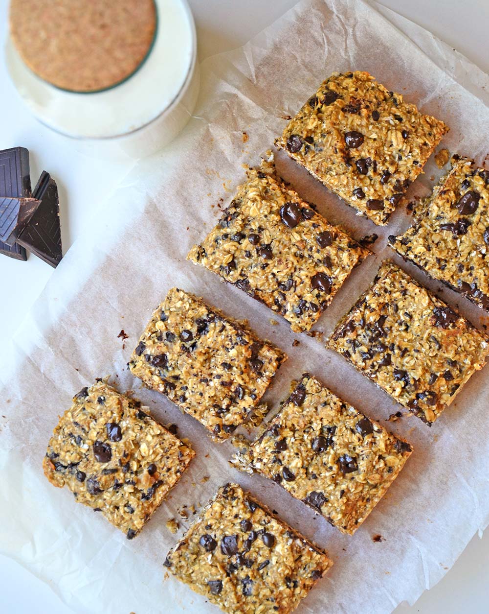 Oatmeal peanut cookie bars