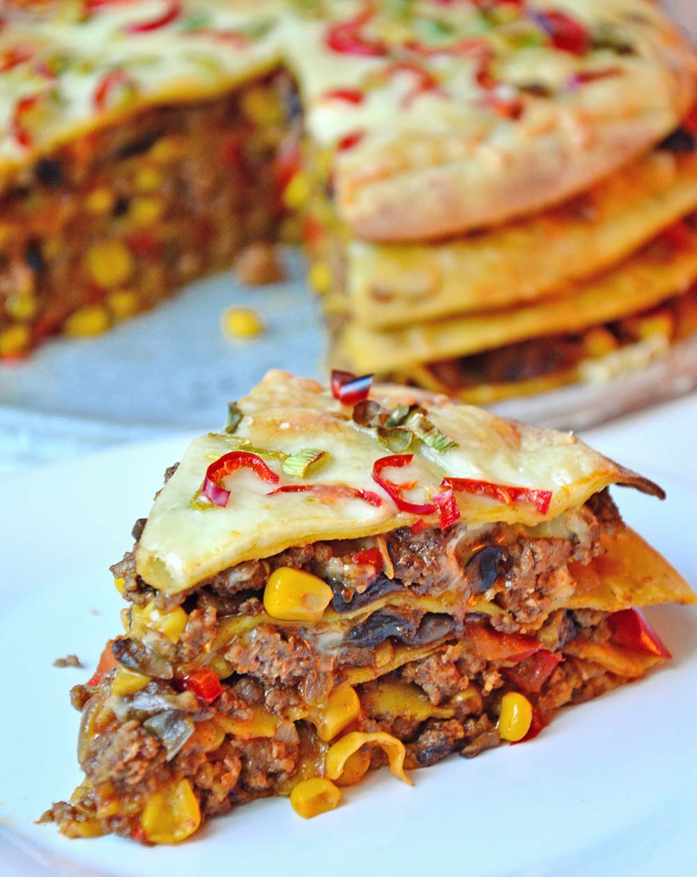 Taco pie