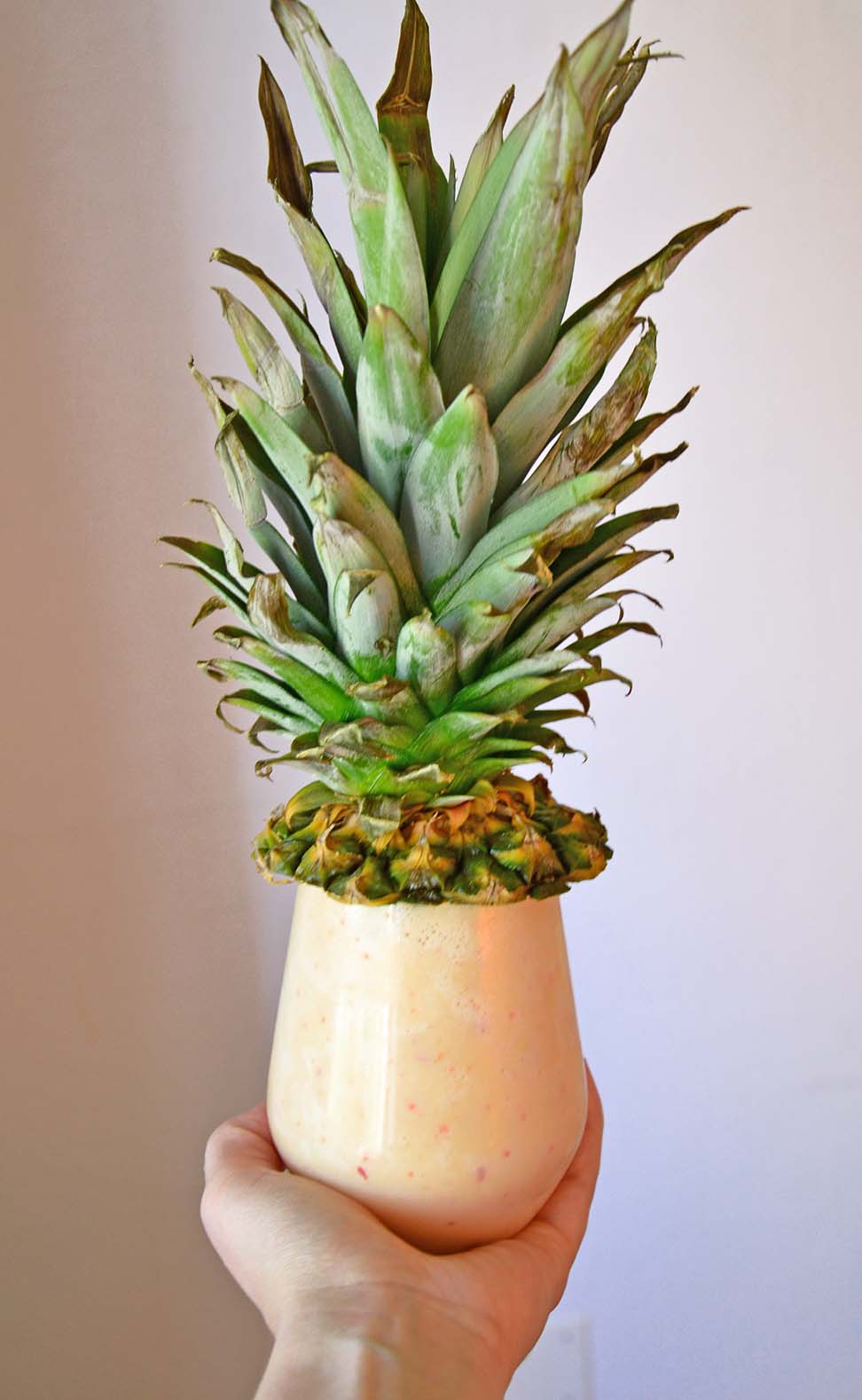 Pina colada protein smoothie