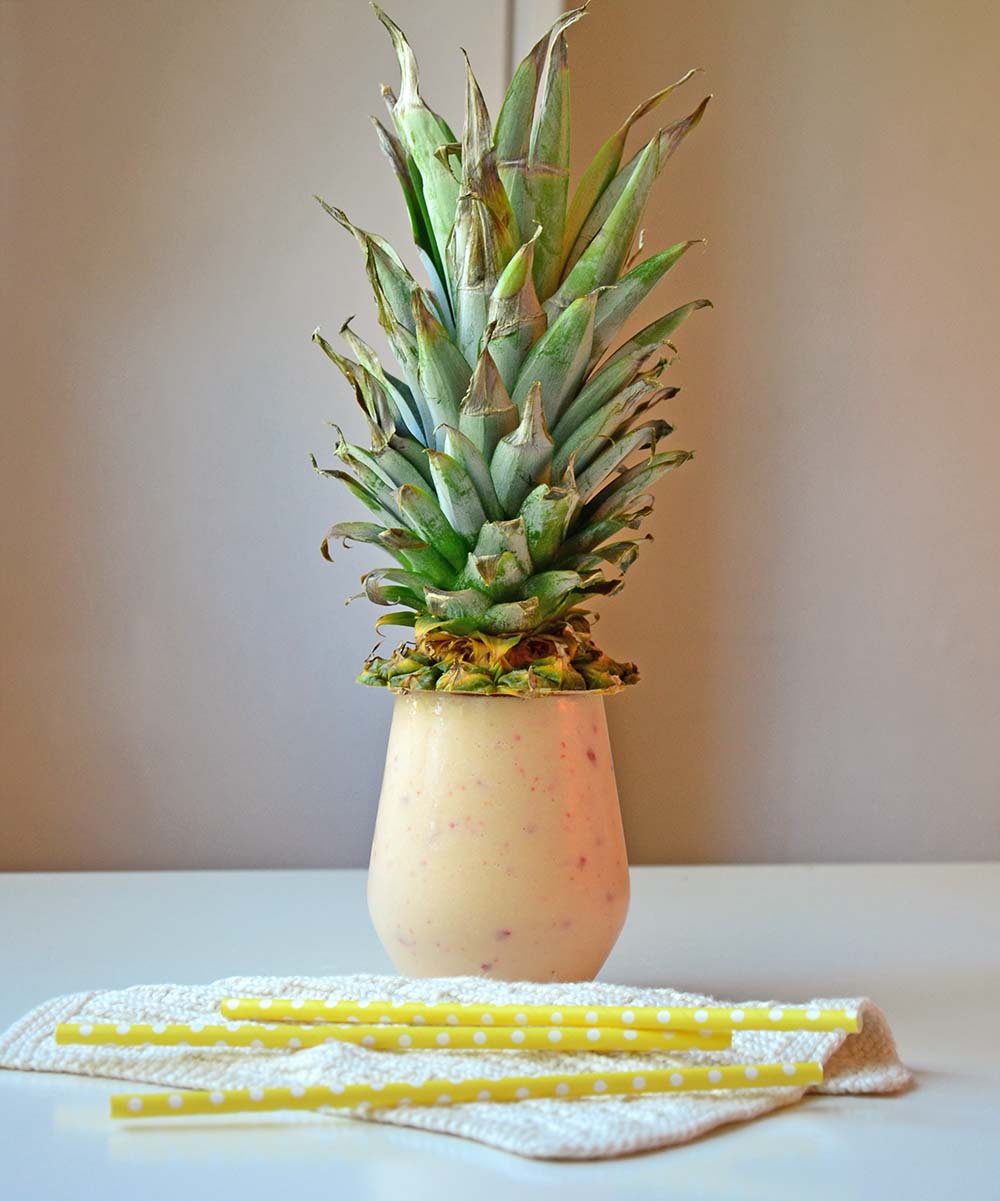 Pina colada protein smoothie