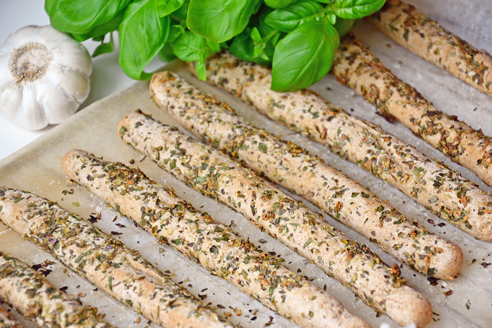 Garlic & herb breadsticks