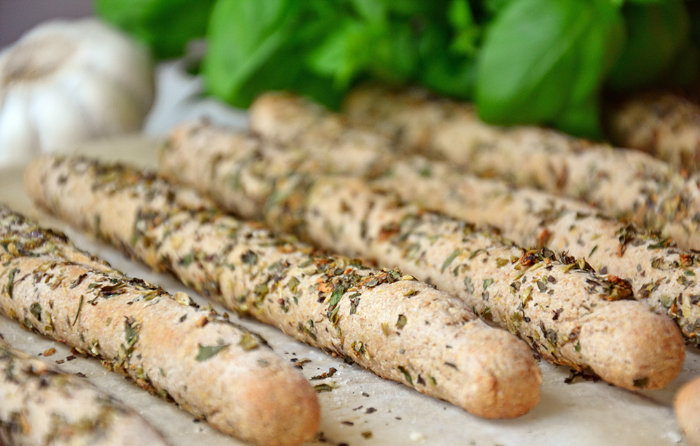 Garlic & herb breadsticks