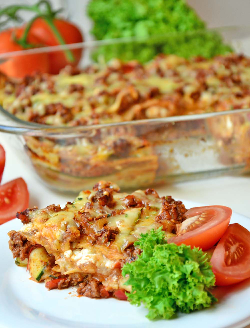 Healthy lasagna