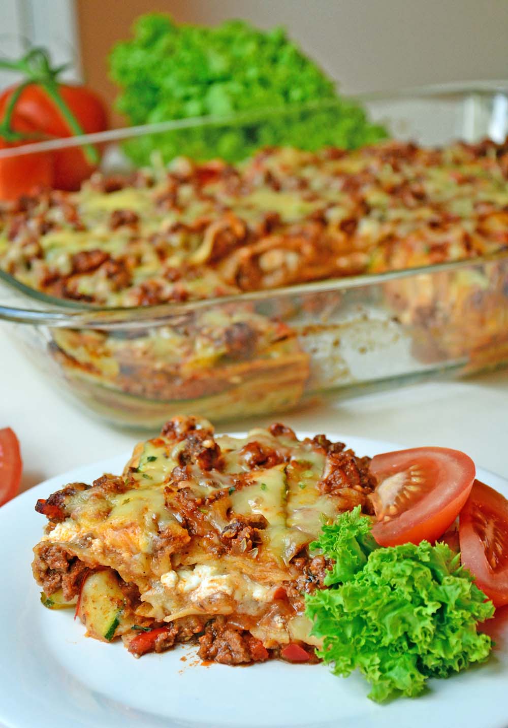 Healthy lasagna