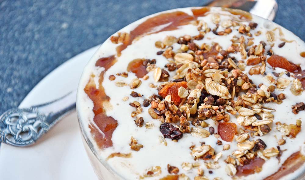 Caramel smoothie