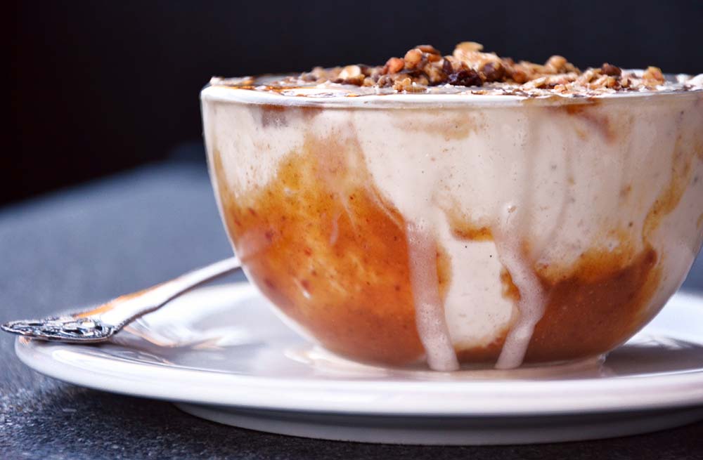 Caramel smoothie