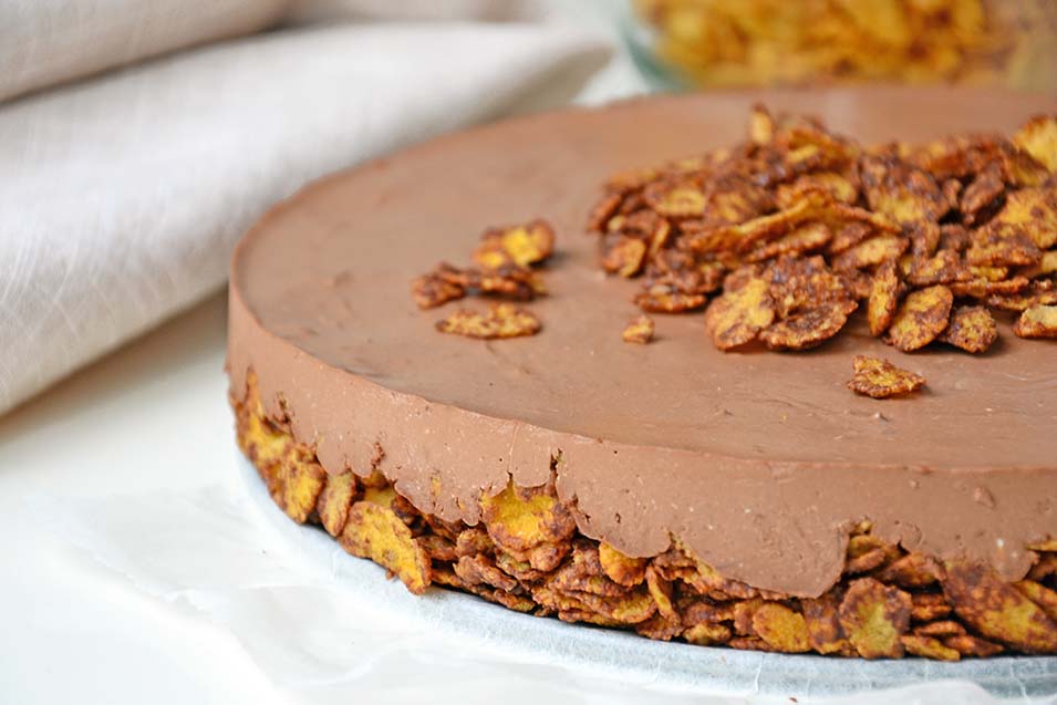 Chocolate cheesecake