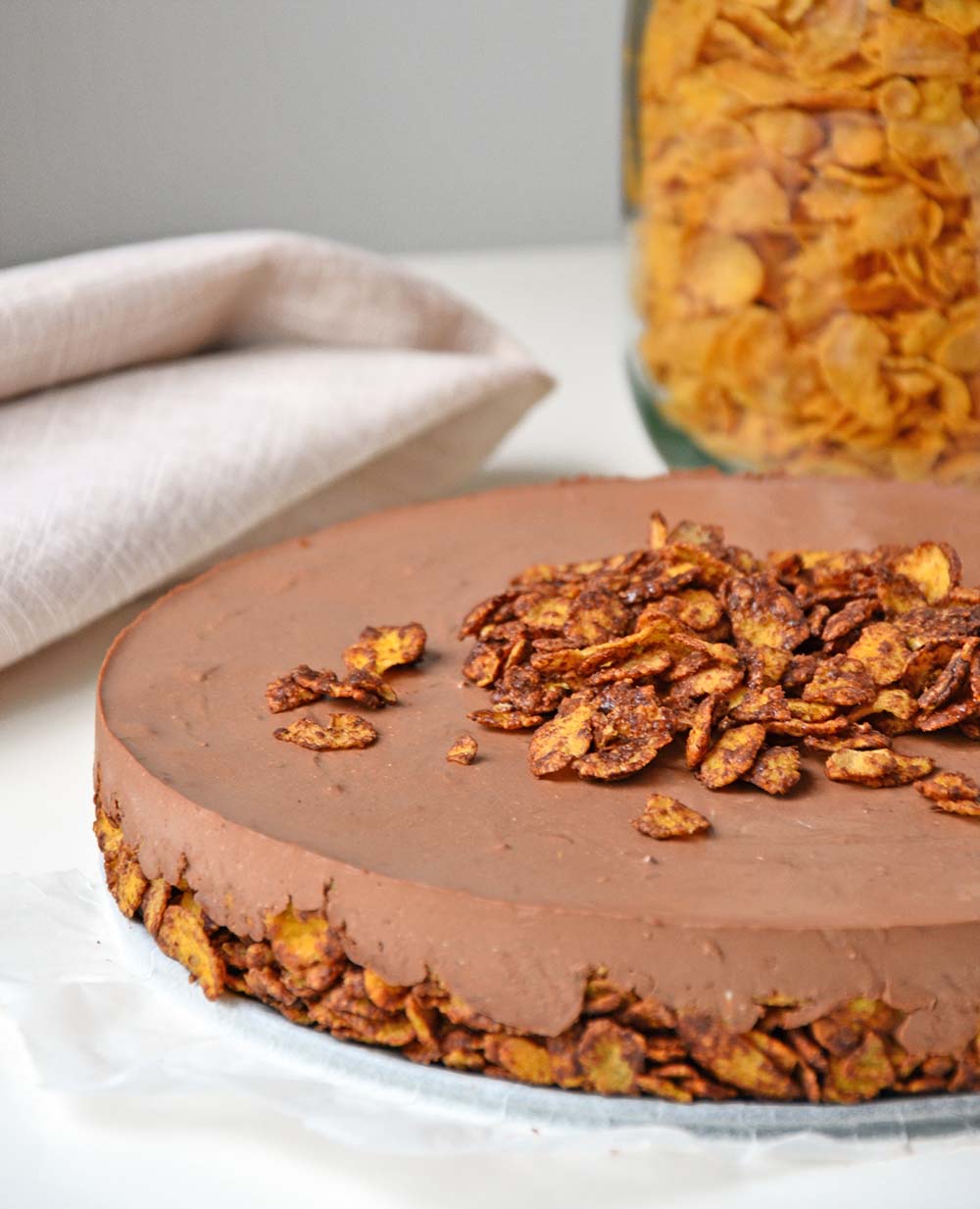 Chocolate cheesecake