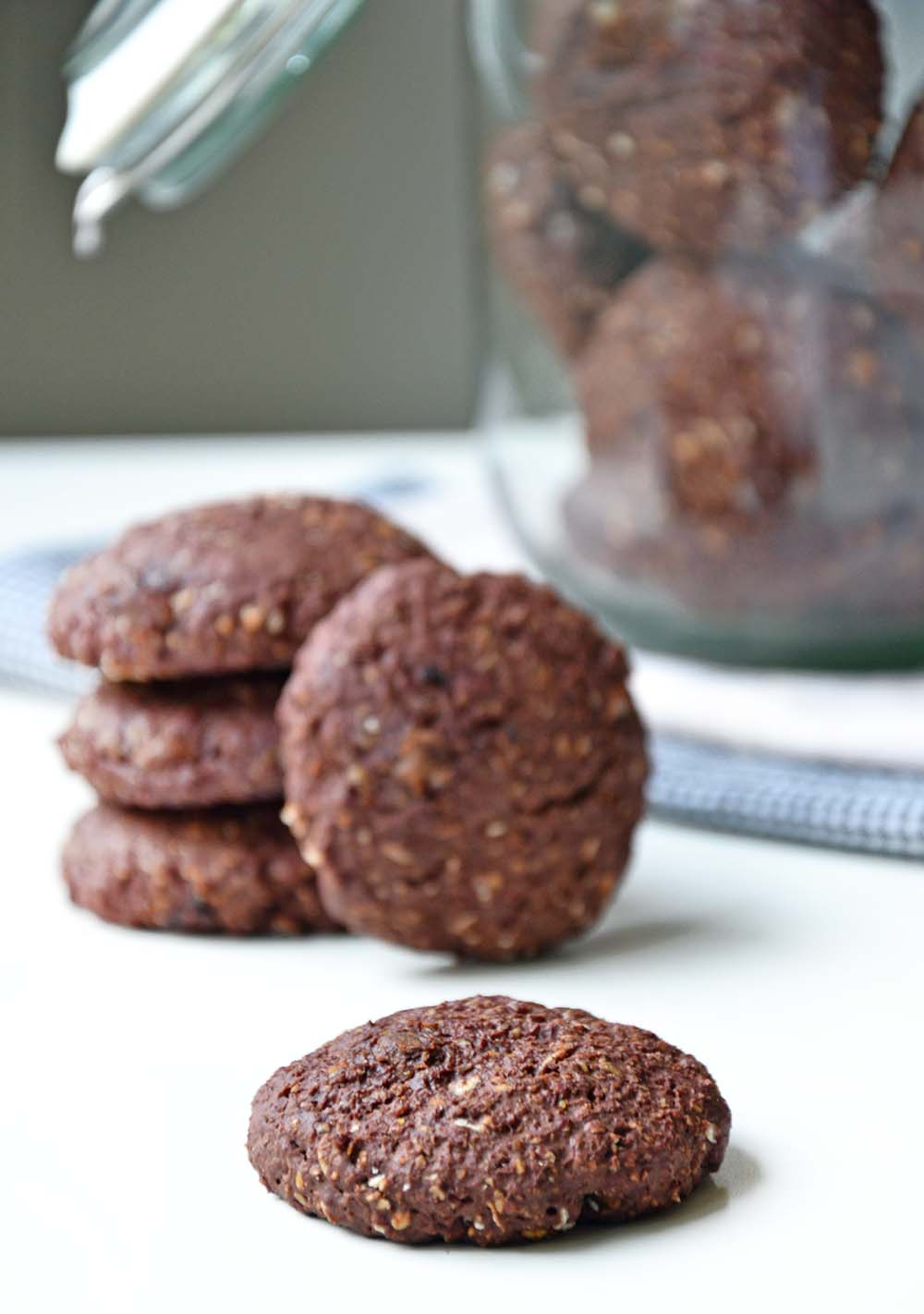 Double chocolate chip cookies
