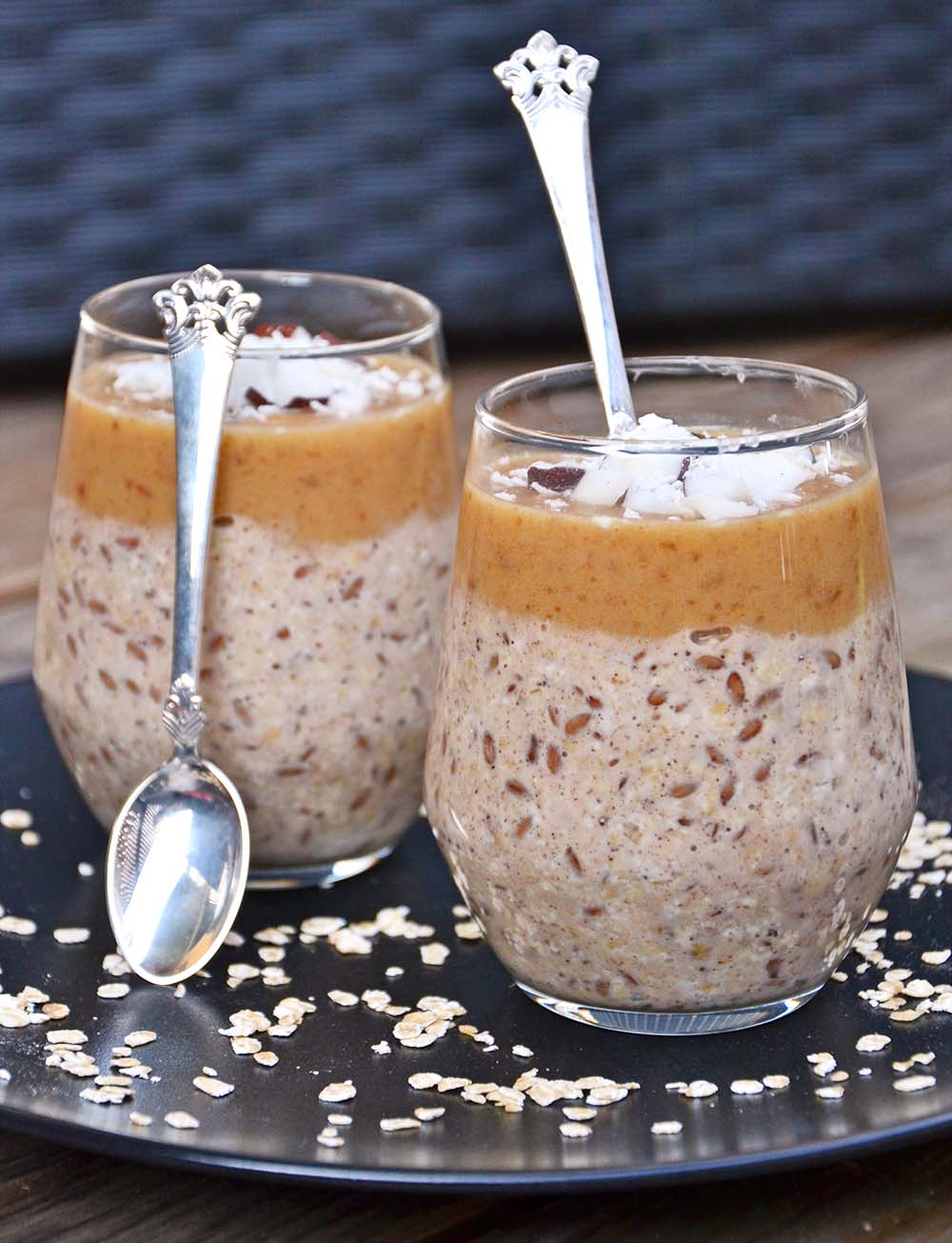 caramel overnight oats