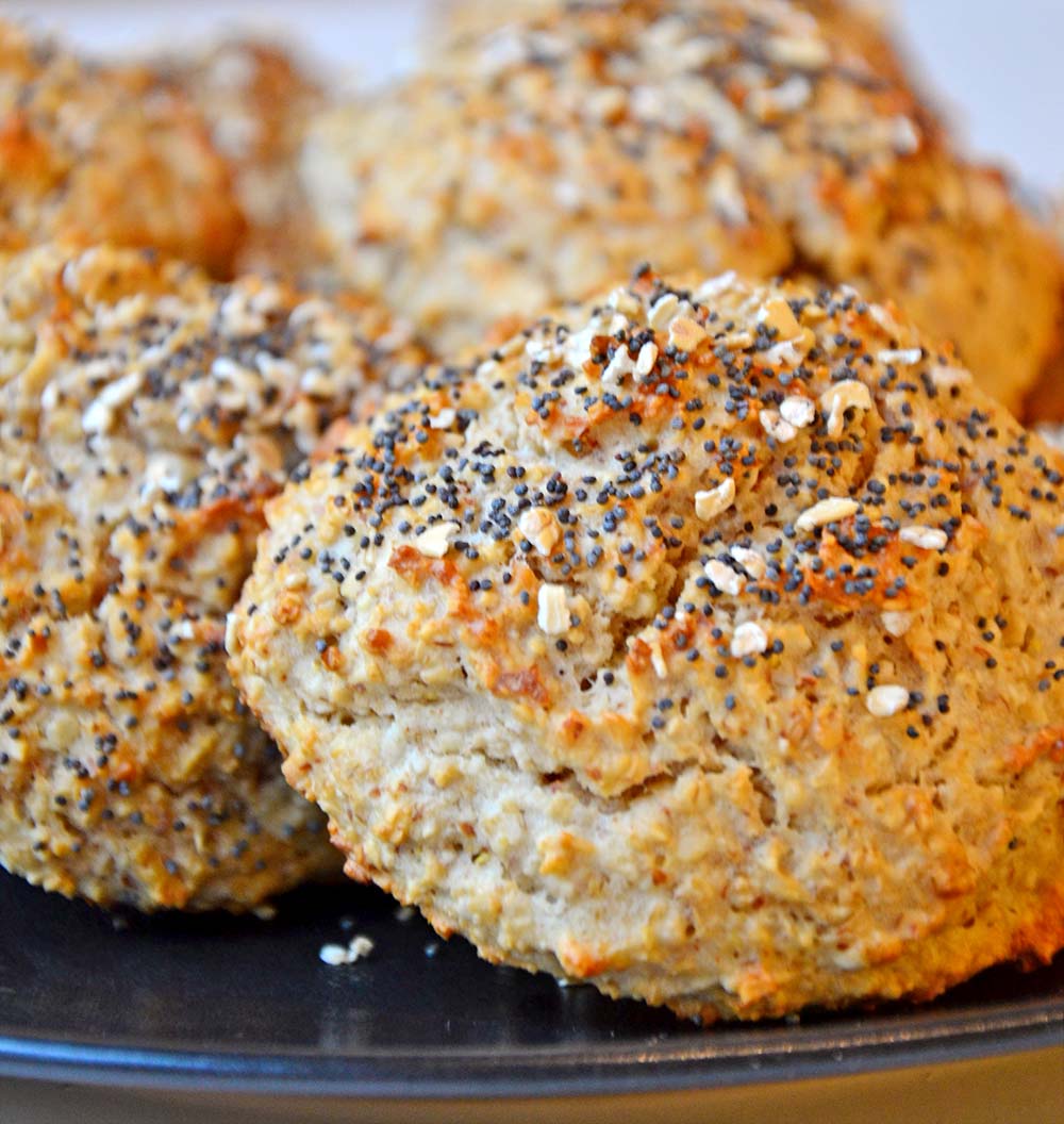 Whole grain scones