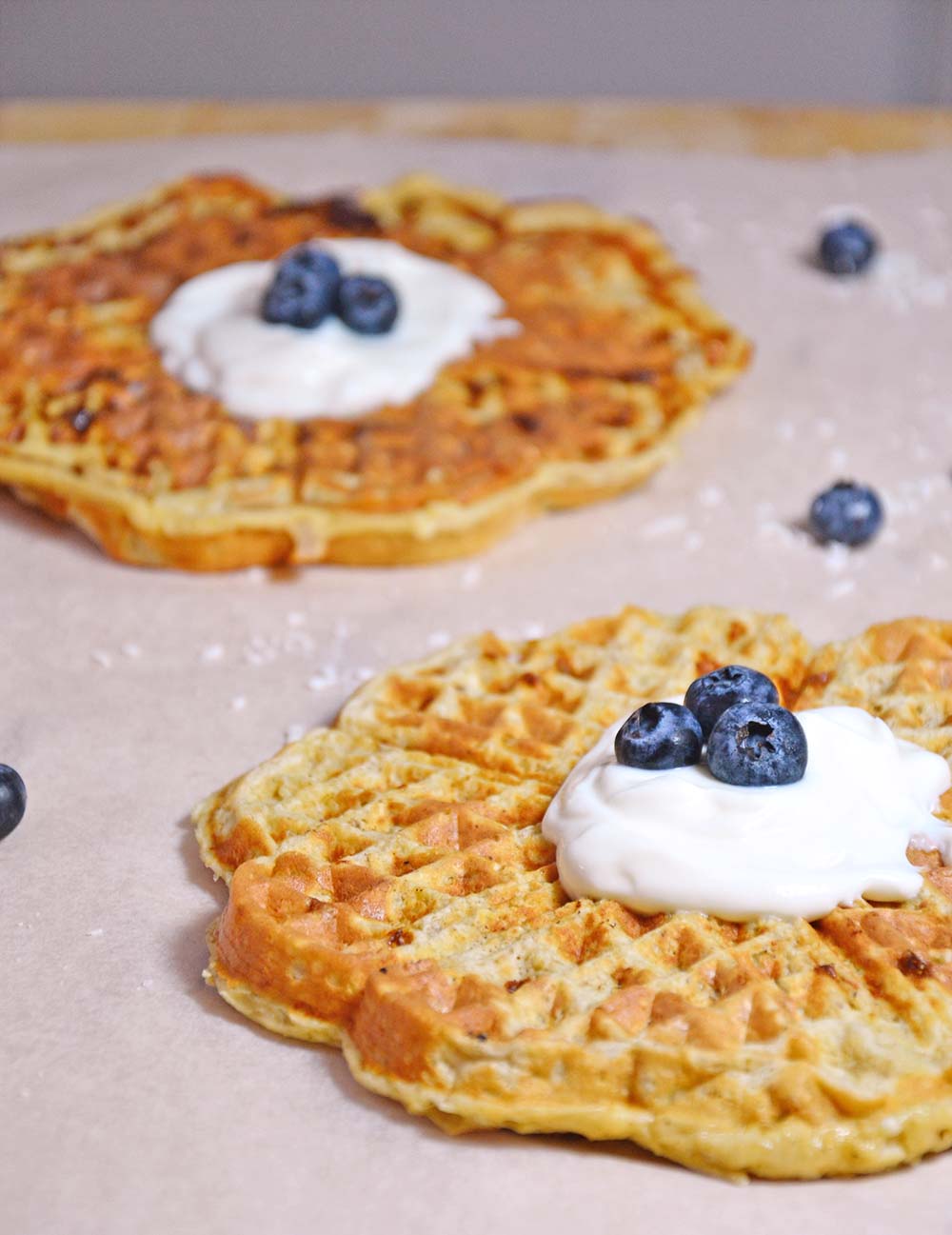 Healthy waffles