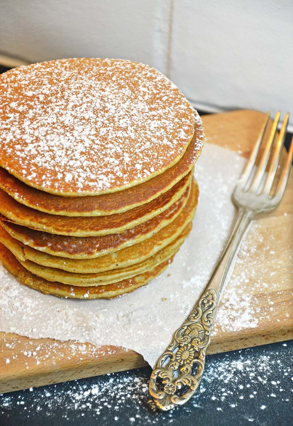 Gingerbread pancakes