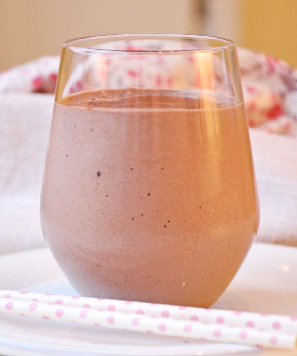 Chocolate smoothie