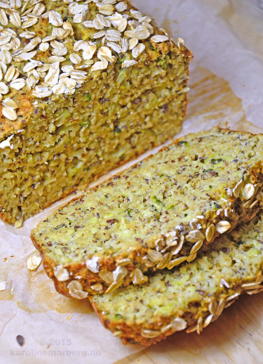 Oat squash bread