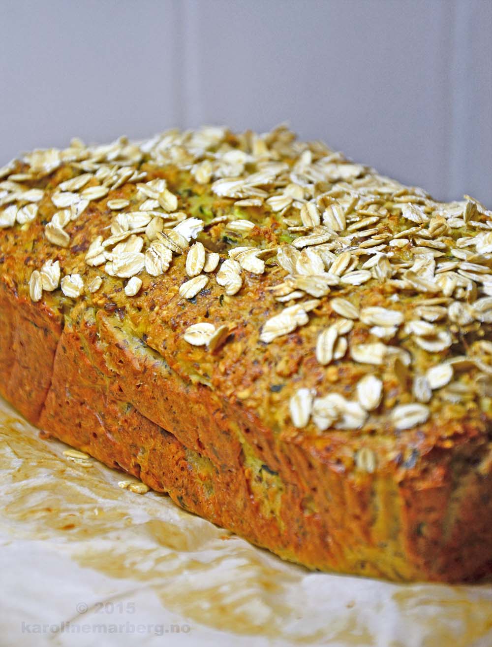 Oat squash bread