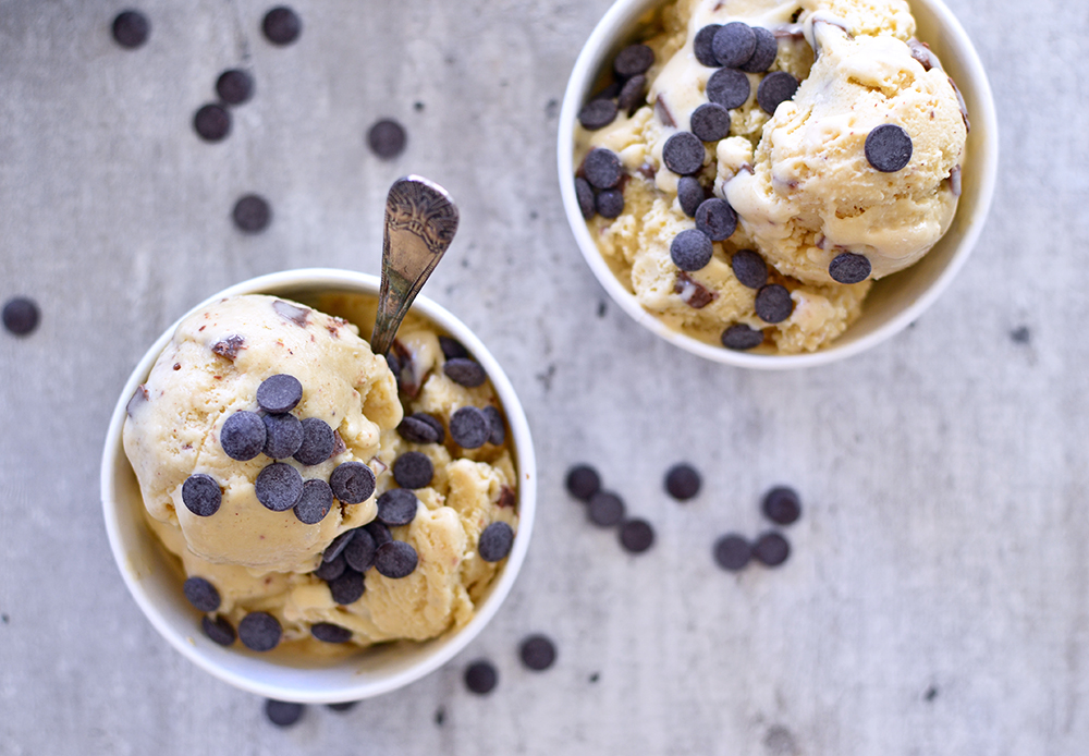 Chocolate chip protein ice cream